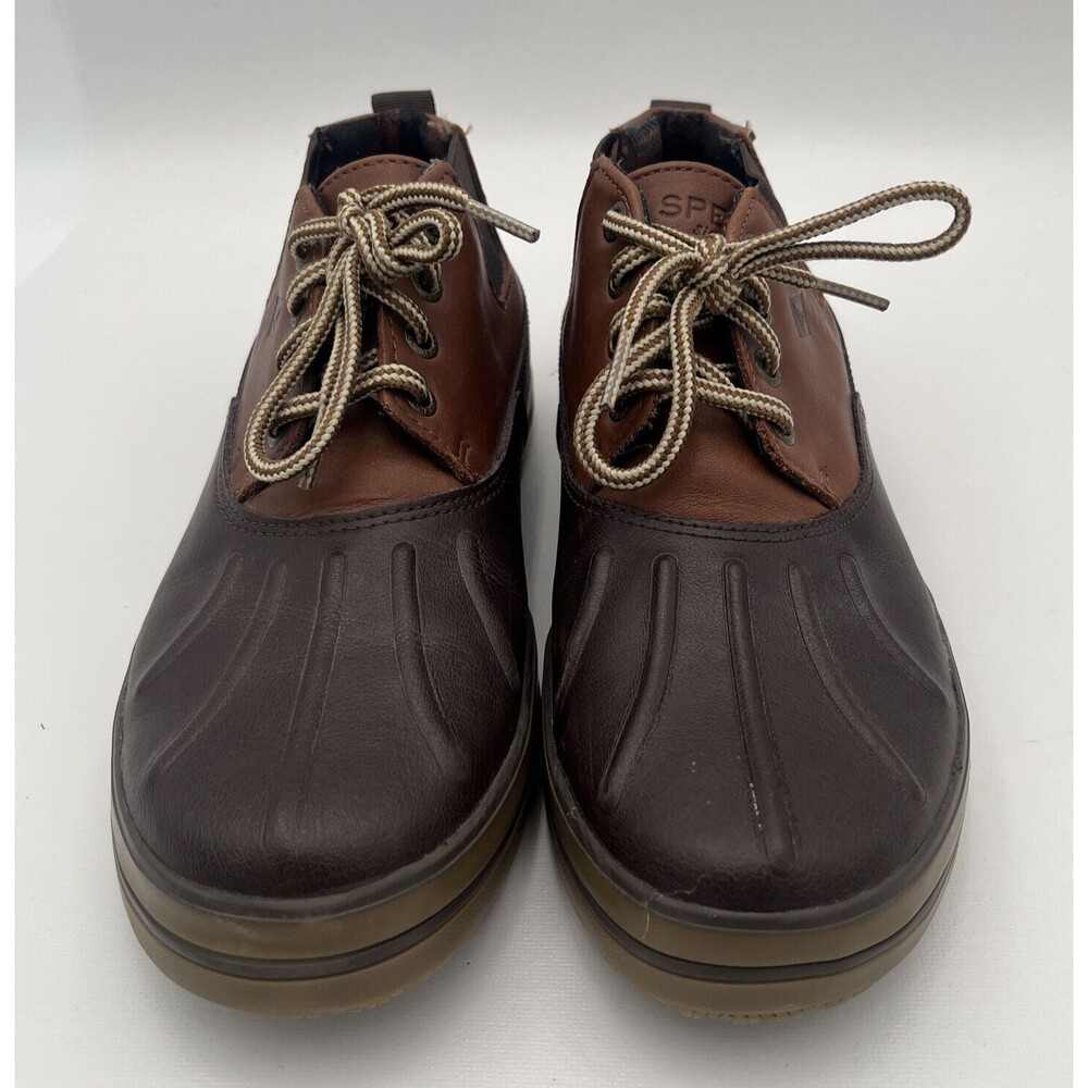 Sperry Top Sider Fowl Weather Chukka Brown Duck Boots Men's (Size 8.5M STS14226